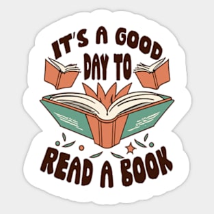 It's a Good Day to Read a Book World Book Sticker